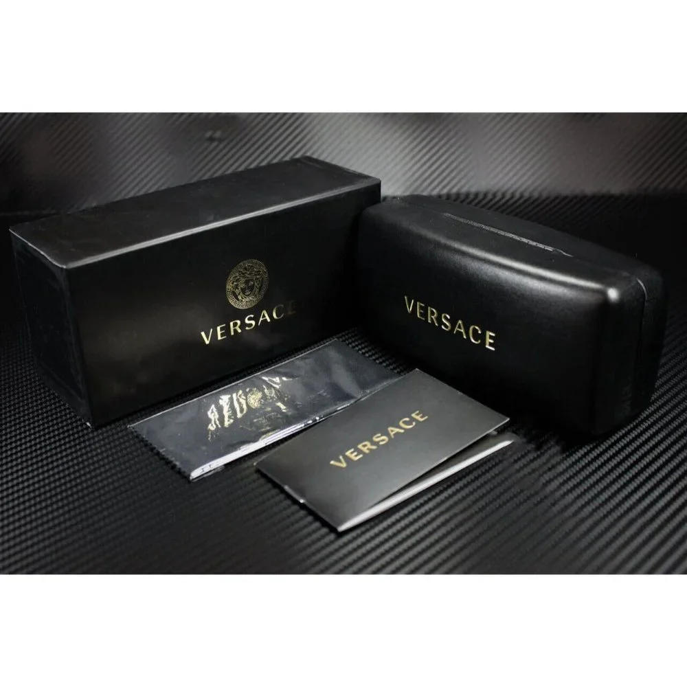 New! Versace Womens Transparent Crystal Eyeglasses - Picture 4 of 5